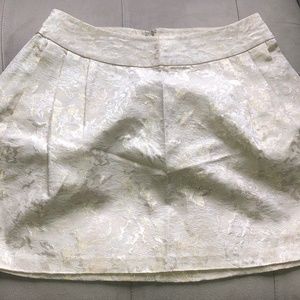 Jennifer Lopez Beige Circle Skirt - 14